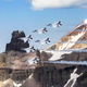 Illustration for article titled Look At These Striking Images Of The Thunderbirds Soaring Over Telluride